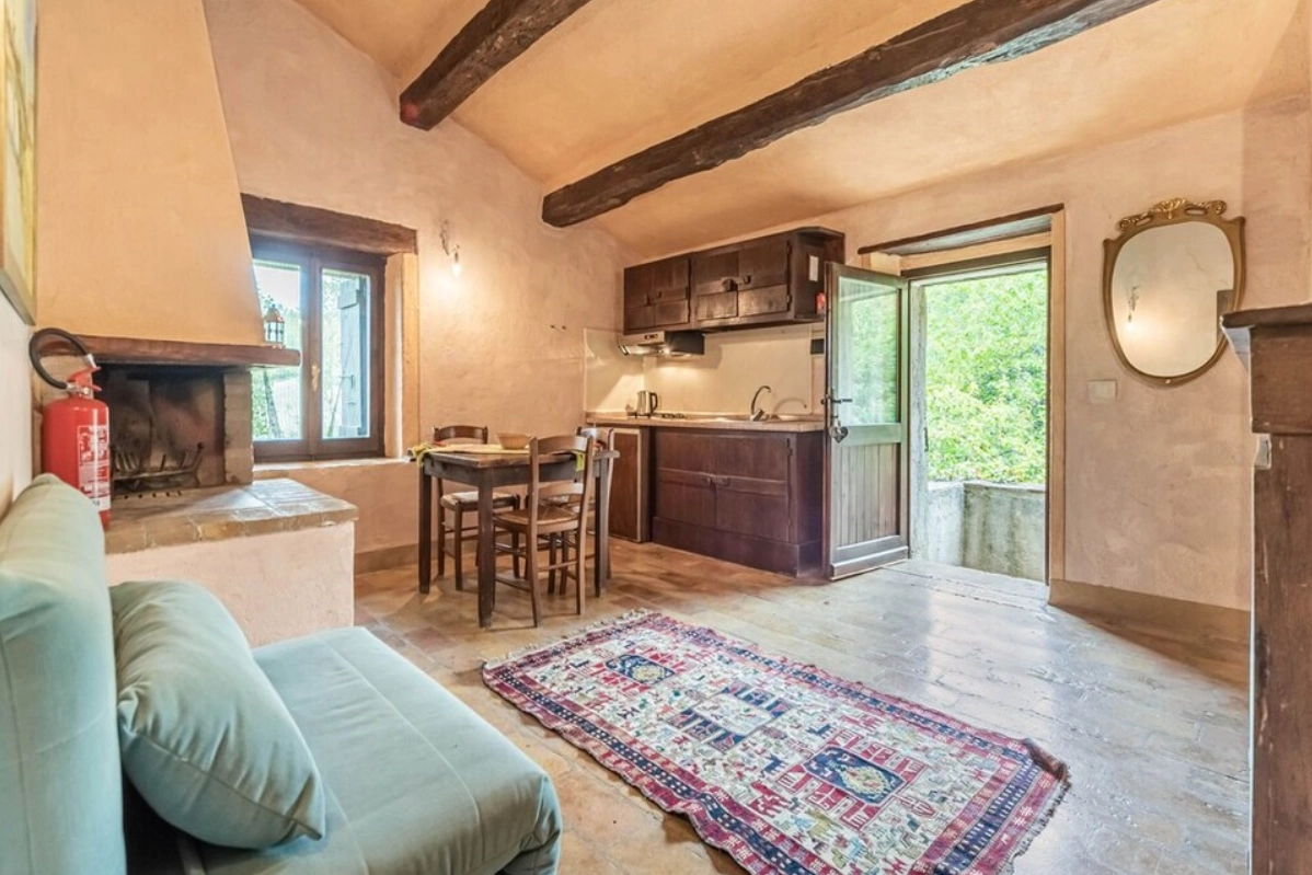 Private kitchenette area